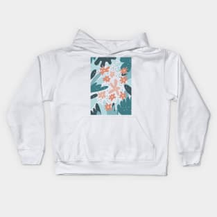 Flowers in the forest Kids Hoodie